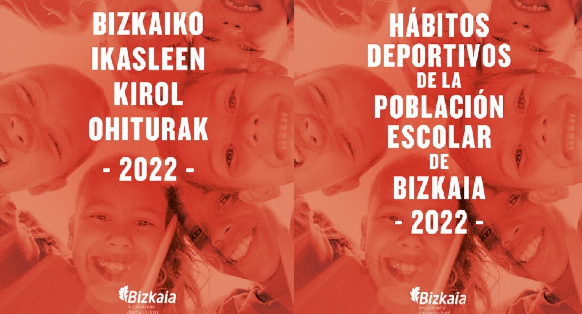 Hábitos deportivos de la población escolar de Bizkaia – 2022